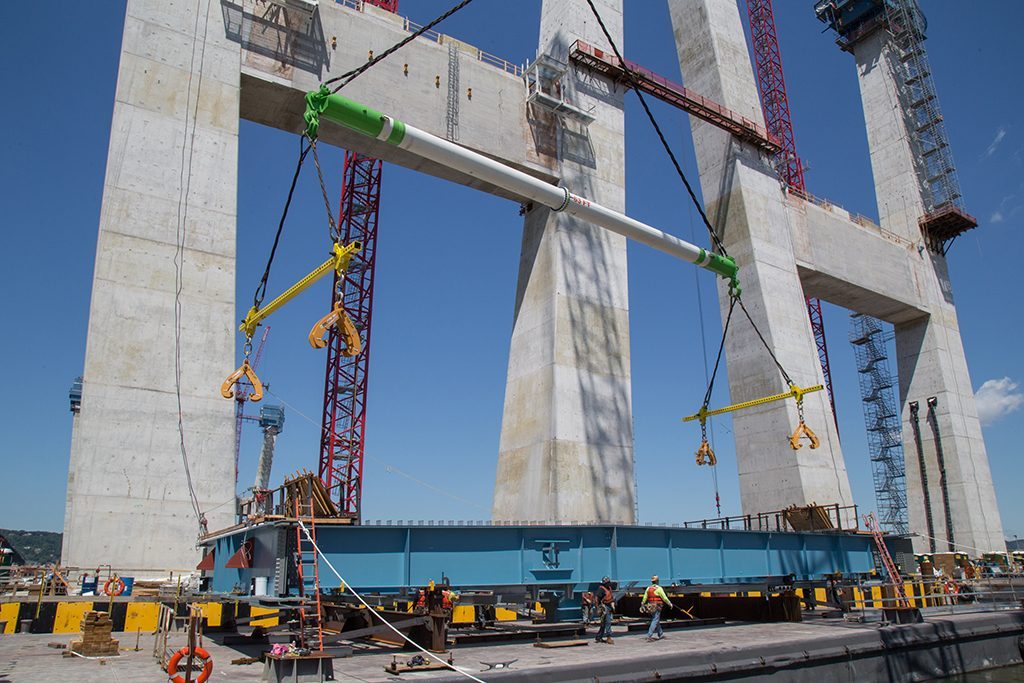 Steel Cable-Stayed Bridge