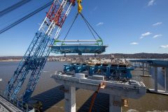 Steel structure cable bridge