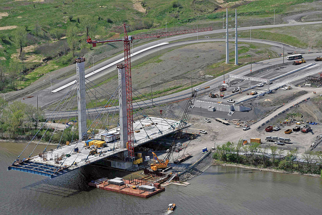 Steel Cable-Stayed Bridge