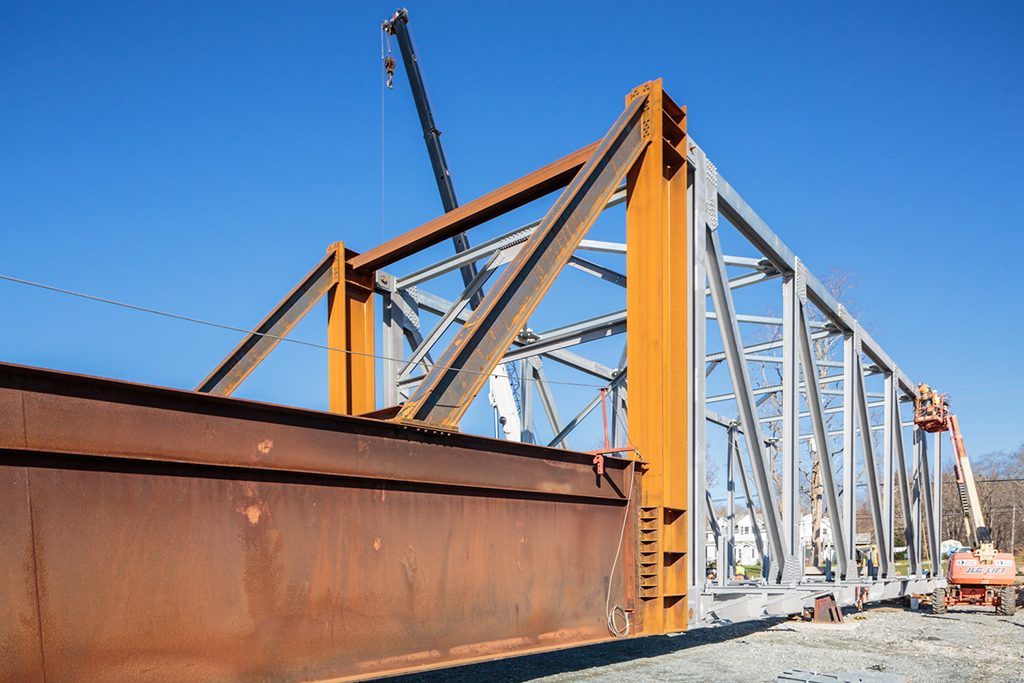 Steel Structure Prefab Truss Road Bridge/Railway Bridge