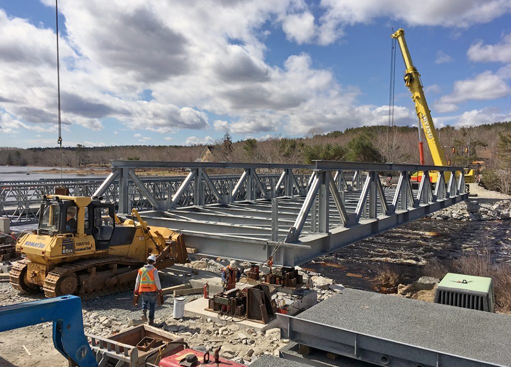 Steel Structure Prefab Truss Road Bridge/Railway Bridge