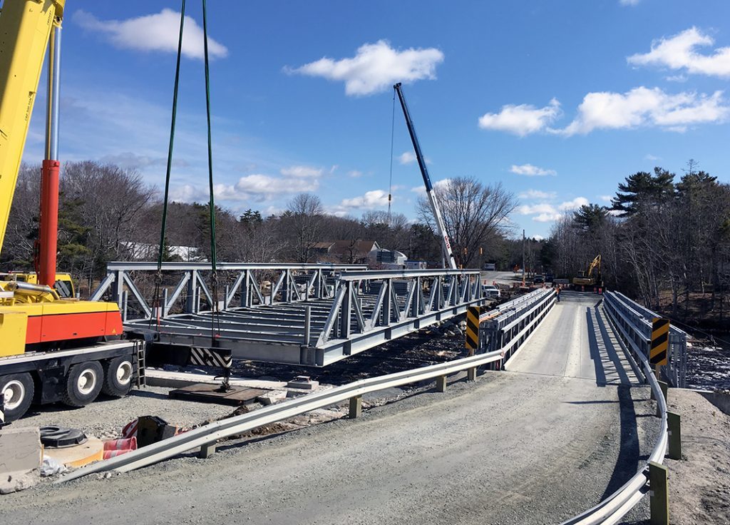 Steel Structure Prefab Truss Road Bridge/Railway Bridge