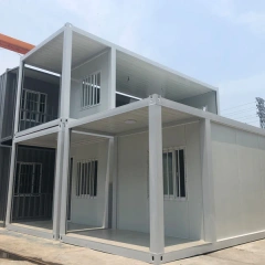Double-storey multi-unit flat container apartment