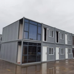 Double-storey multi-unit flat container apartment