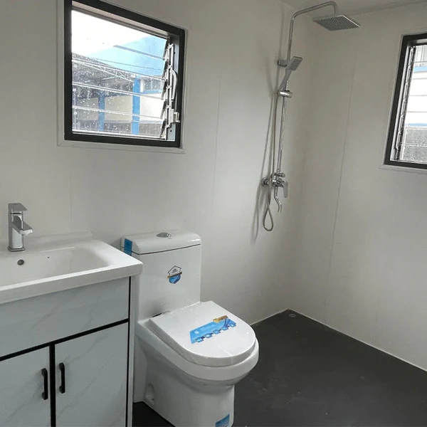 Double-storey multi-unit flat container apartment