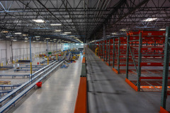 Large steel structure freight warehouse plant