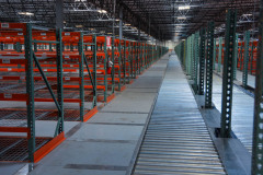 Large steel structure freight warehouse plant