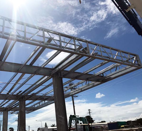 Australia Steel structure gas station building