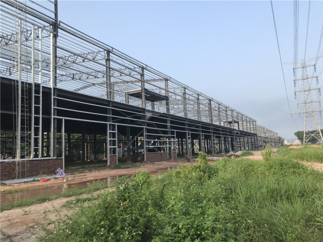 2 Story Large Prefab Building Steel Structure Workshop