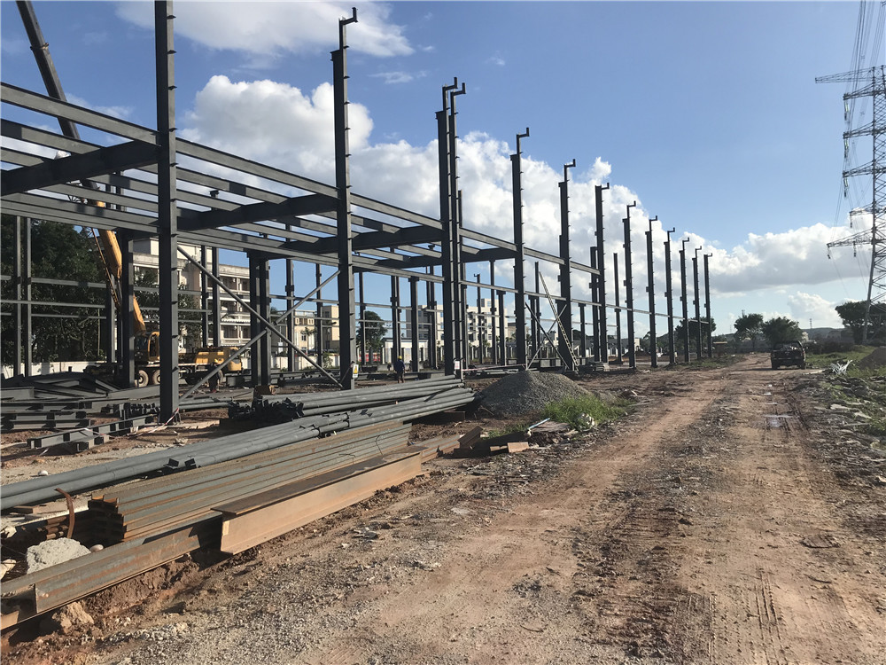 2 Story Large Prefab Building Steel Structure Workshop