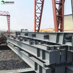 Quick Construction Prefab Metal Industrial Building Frame Factory Hangar Workshop Steel Structure