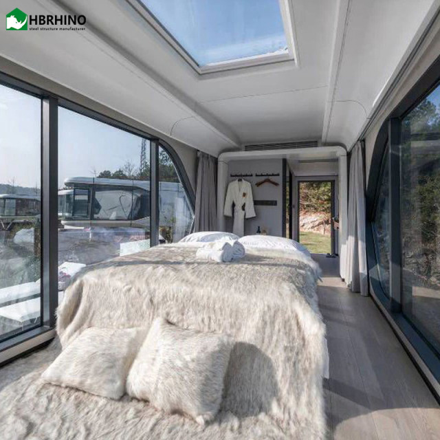 E5-Mobile Technology Space Capsule Accommodation Hotel Accommodation Light Steel Space Capsule Housing