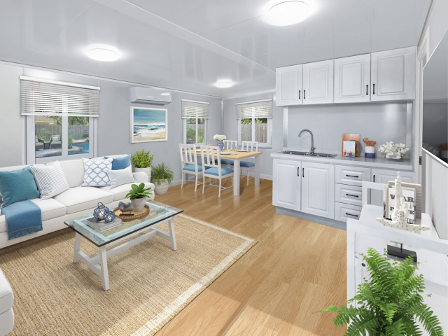 20 foot twin wing container expansion house