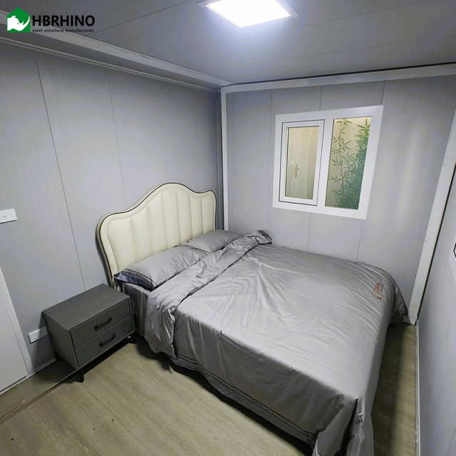 Easy Install Tiny Modular Real Estate Prefabricated Flat Pack Container House for Container Office & Container House