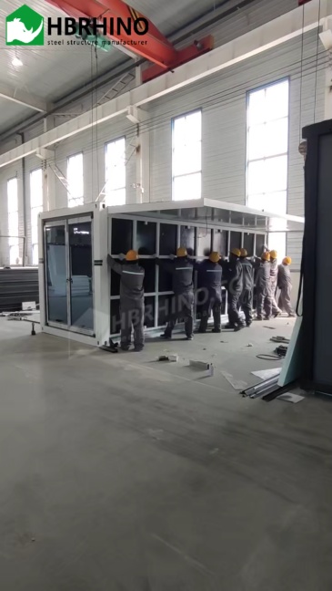 30ft-Flat Competitive Price Prefab Expandable Container House