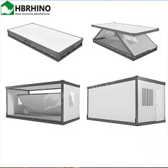 Quickly build prefabricated modular foldable container houses, camping micro houses