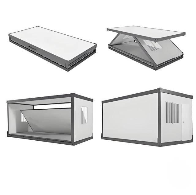 Double-Decker Steel Framing Structure Modular Container House Dormitory