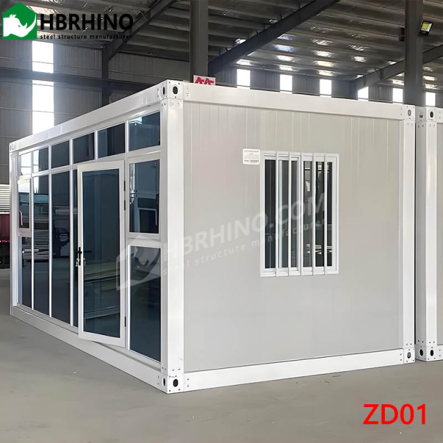 Outdoor architecture foldable modular container houses can be quickly assembled