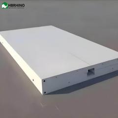 Z-type foldable container prefabricated sandwich panel mobile house