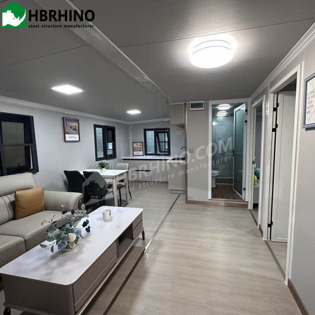 20FT/40FT customizable prefabricated expandable container house luxury economy expandable type