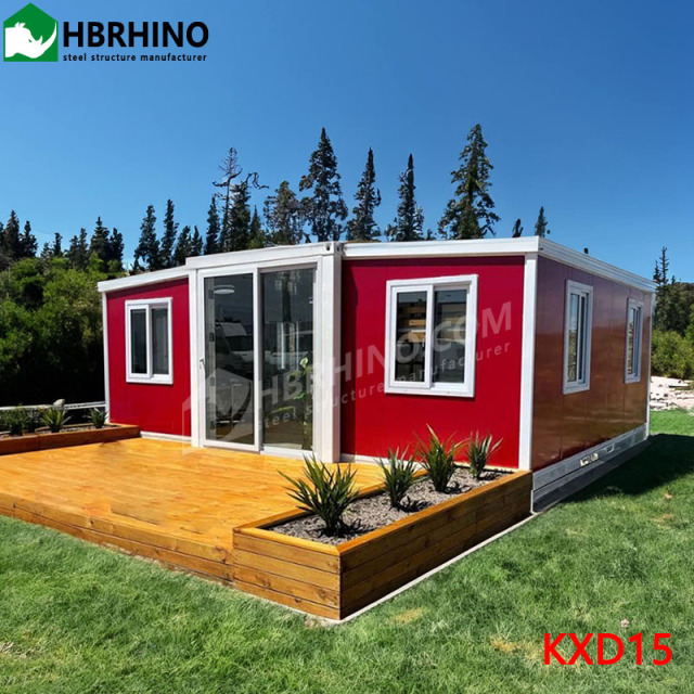 30 Feet Expandable Shipping Container Movable Mobile Prefabricated Module House