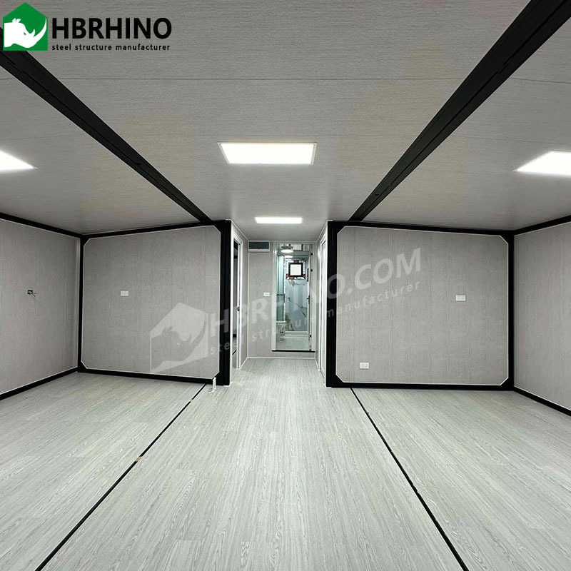 40FT-Expandable Tiny Container Home Modern Prefab Mobile Modular House