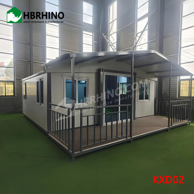 20ft-Prefab Standard Stability Mobile Container Expandable Home 2 3 4 5 Bedroom Prefabricated Villa Portable House