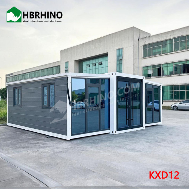 20FT/40FT customizable prefabricated expandable container house luxury economy expandable type