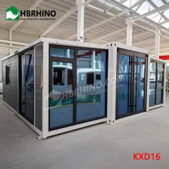 30ft - Popular modular mobile homes with large space and expandable folding container houses