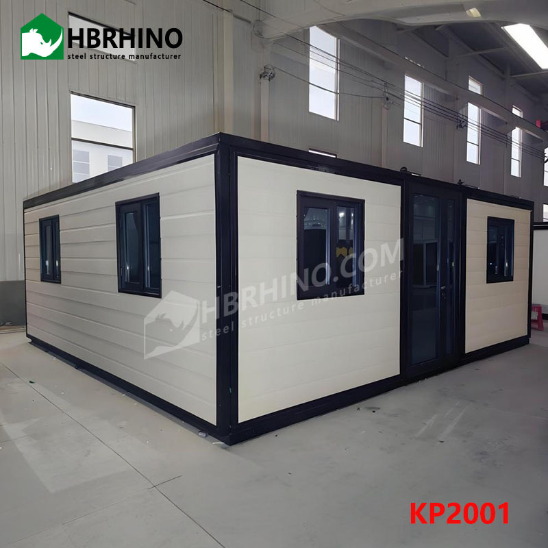 Easy Install Tiny Modular Real Estate Prefabricated Flat Pack Container House for Container Office & Container House