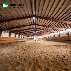 Steel structure indoor horse auction farm building