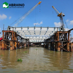 Steel Structure Prefab Truss Road Bridge/Railway Bridge