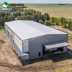 Fast Installing Light Prefab Exhibition Hall Customized Showroom Prefabricated Steel Structure Factory Workshop