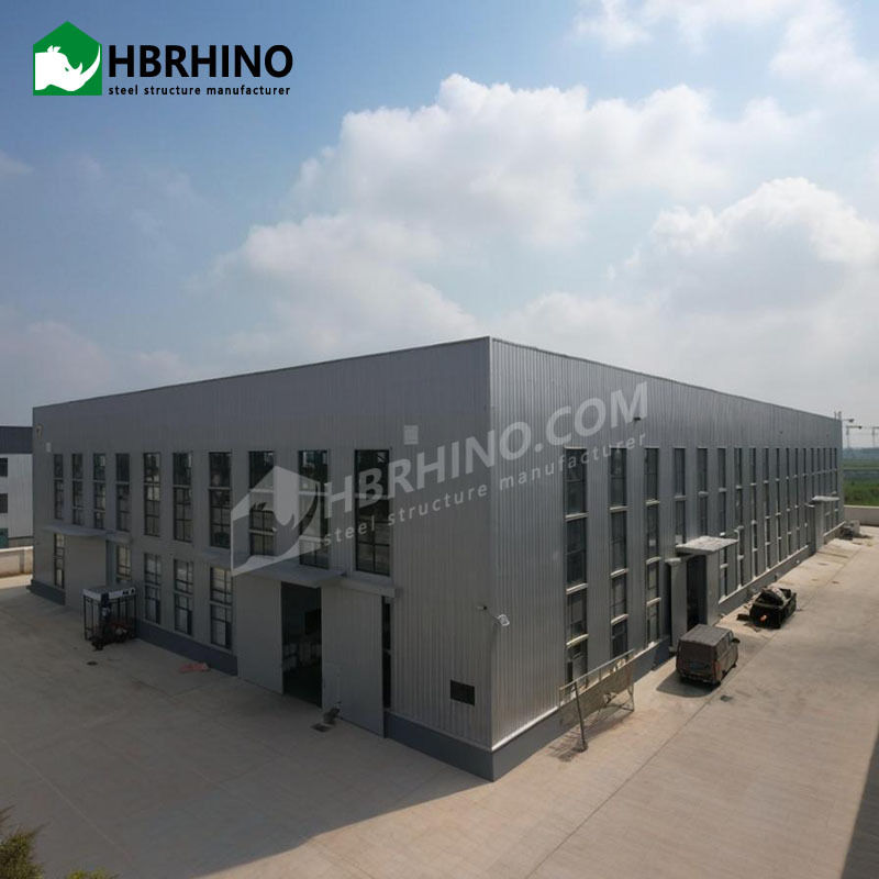 Prefabricated High Rise Steel Building For Workshop