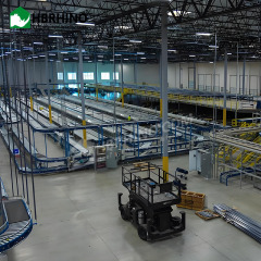 Large steel structure freight warehouse plant