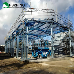 Single Storey Metal Roof Prefabricated Steel Structure Frame Warehouse