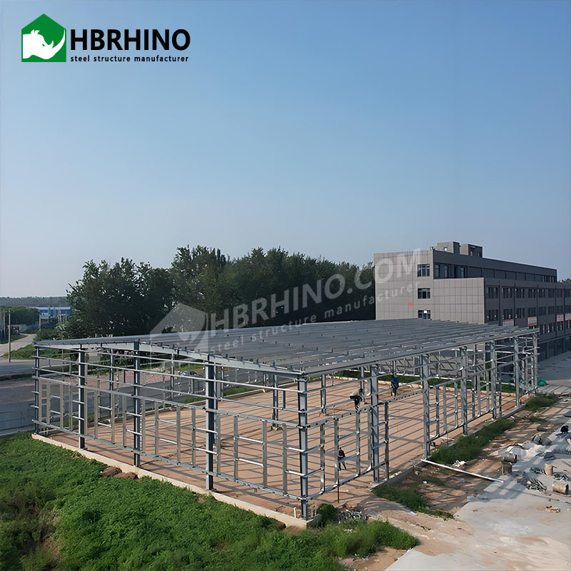 Customized various materials model prefabricated steel sheds