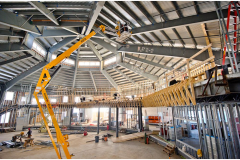 Prefabricated Steel Structure Church Construction Project in South Africa