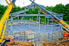 Prefabricated Steel Structure Church Construction Project in South Africa