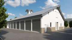 Modern use of steel structure carports