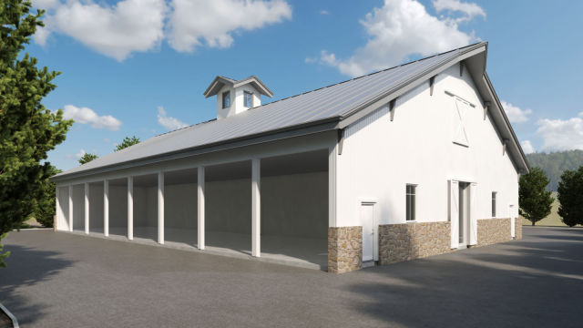 Modern use of steel structure carports