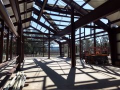 Modern use of steel structure carports