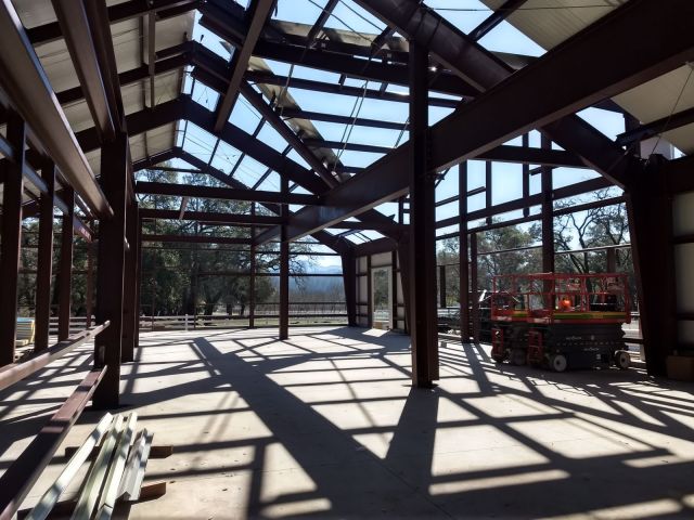 Modern use of steel structure carports