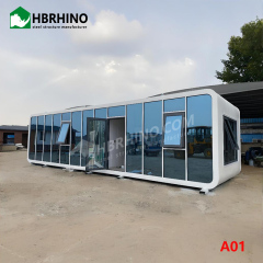 40FT Container Housing Custom Style Family Commercial General Residential Housing Apple Cabin