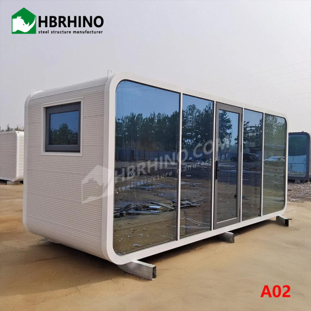 Modern Modular 20FT Movable House Smart Apple Cabin Sleeping Container House
