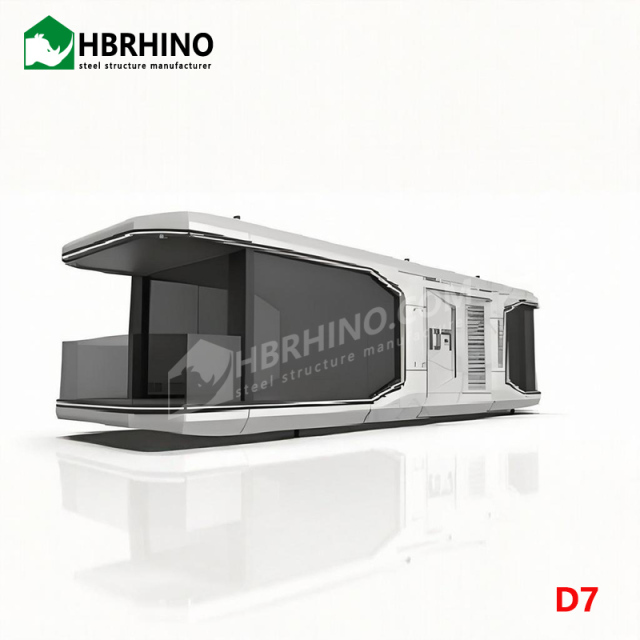 E7-Export Modern Intelligent Dreamy Technology Space Capsule Container Housing