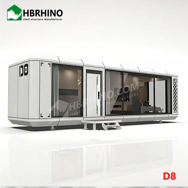 E5-Mobile Technology Space Capsule Accommodation Hotel Accommodation Light Steel Space Capsule Housing