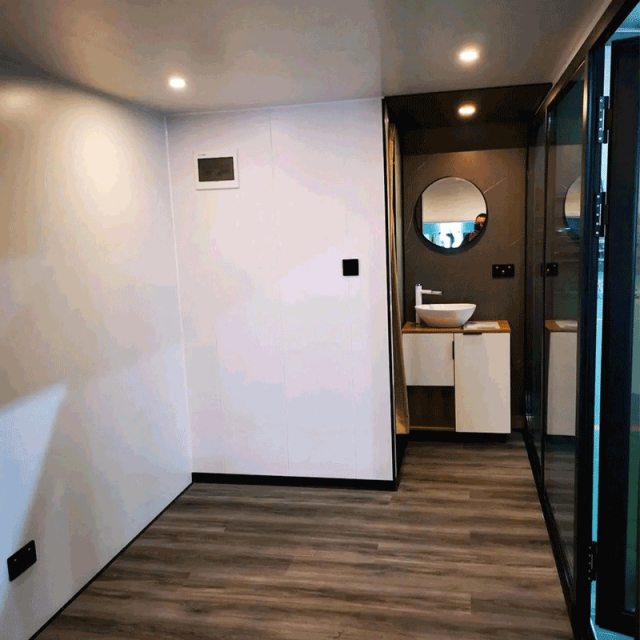 20FT Sleeping Prefabricated Home Commercial Apple Cabin House