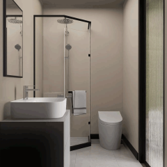 20FT Gray Corrugated Apple Cabin House Modular Prefabricated House Special customization