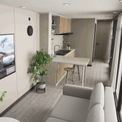 20FT Sleeping Prefabricated Home Commercial Apple Cabin House